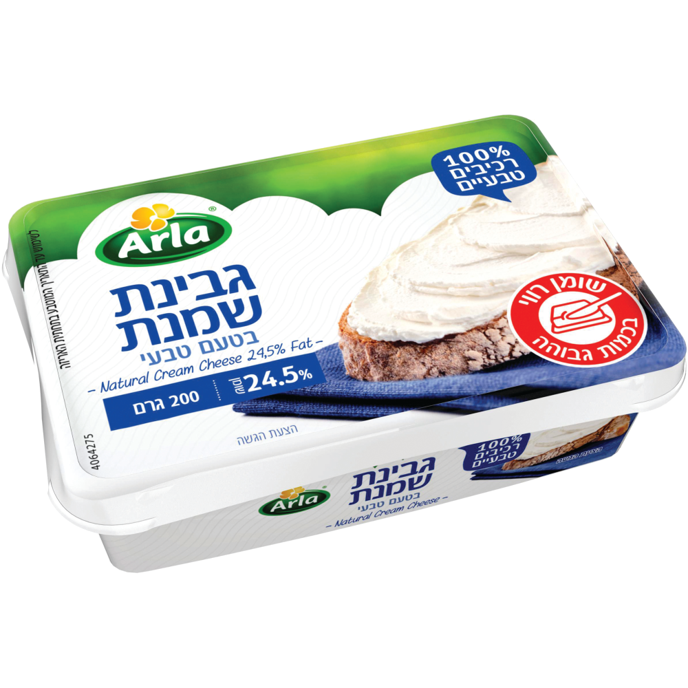גבינת שמנת טבעי ארלה
