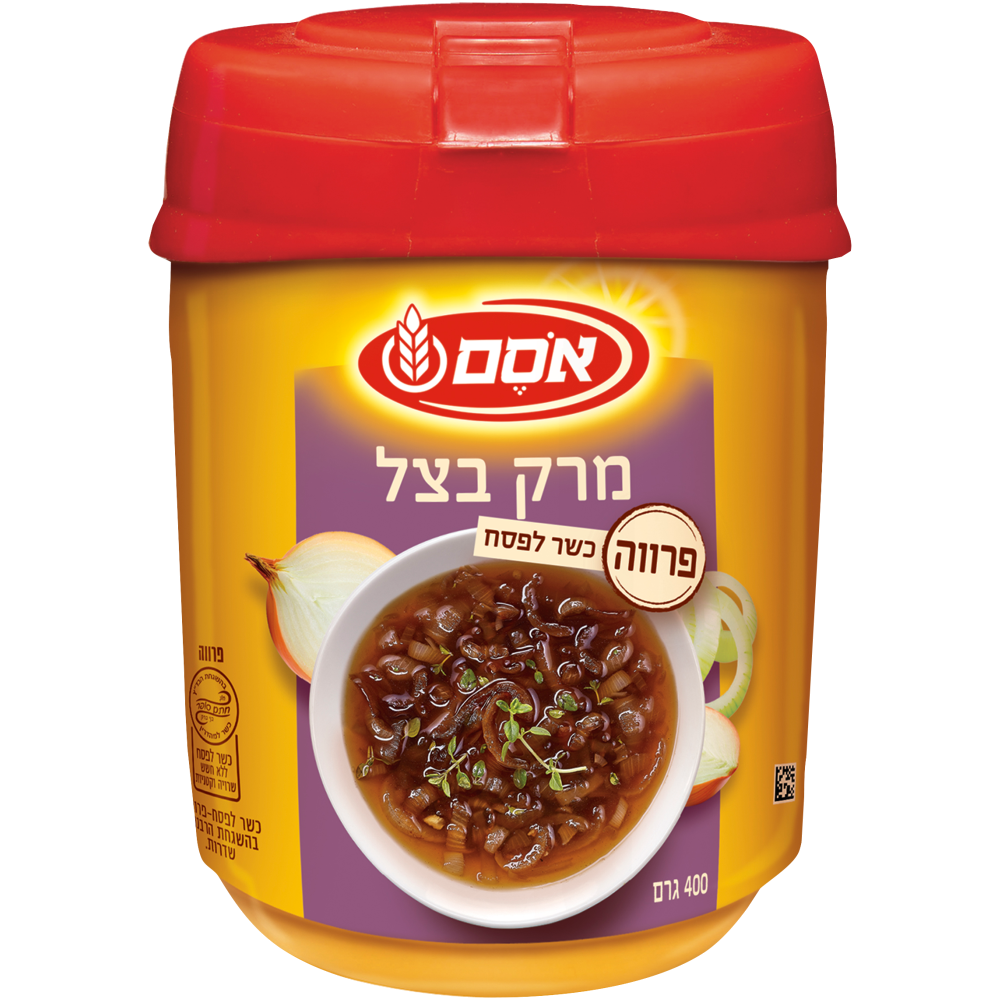 אבקת מרק בצל 400ג אסם