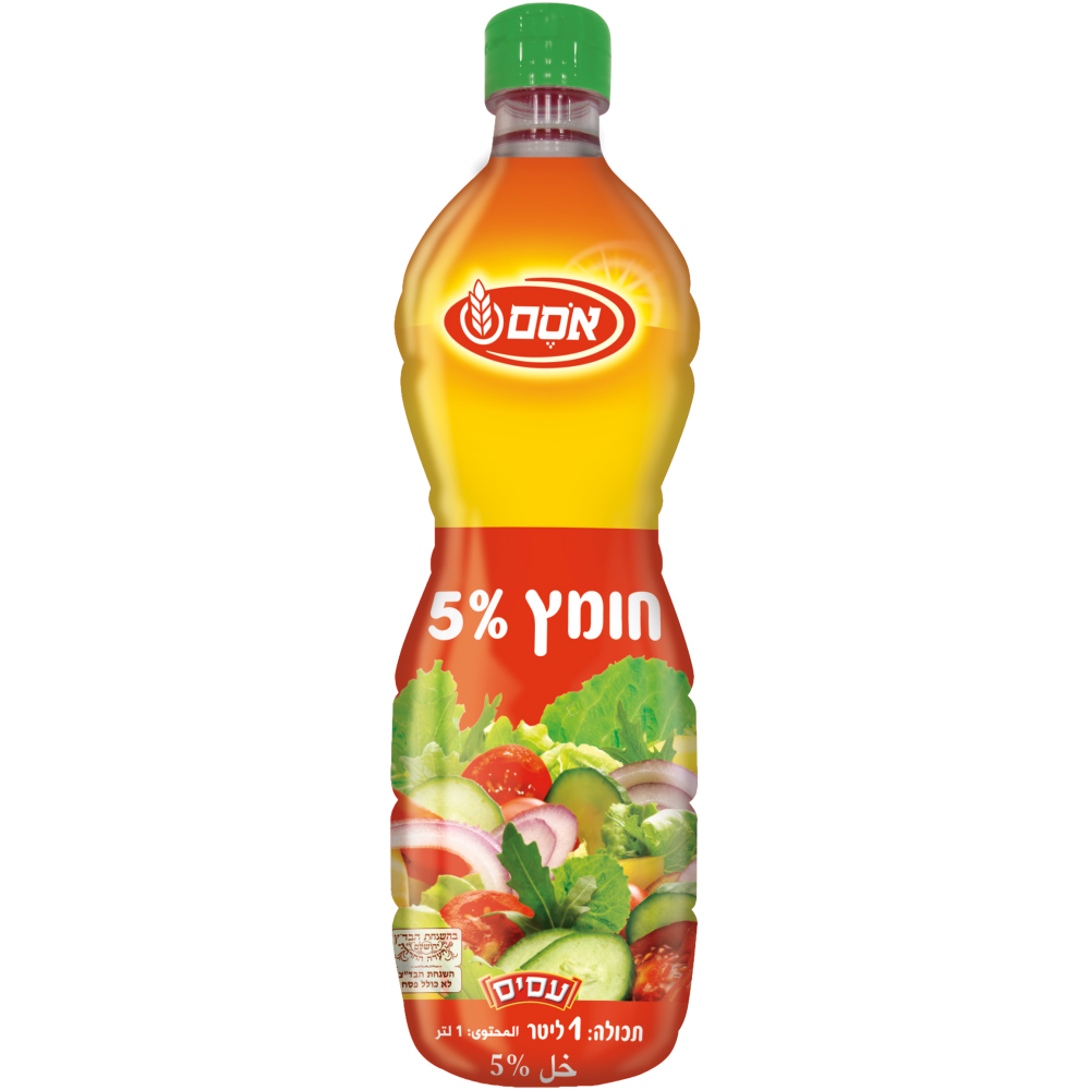 חומץ טבעי 1ל עסיס