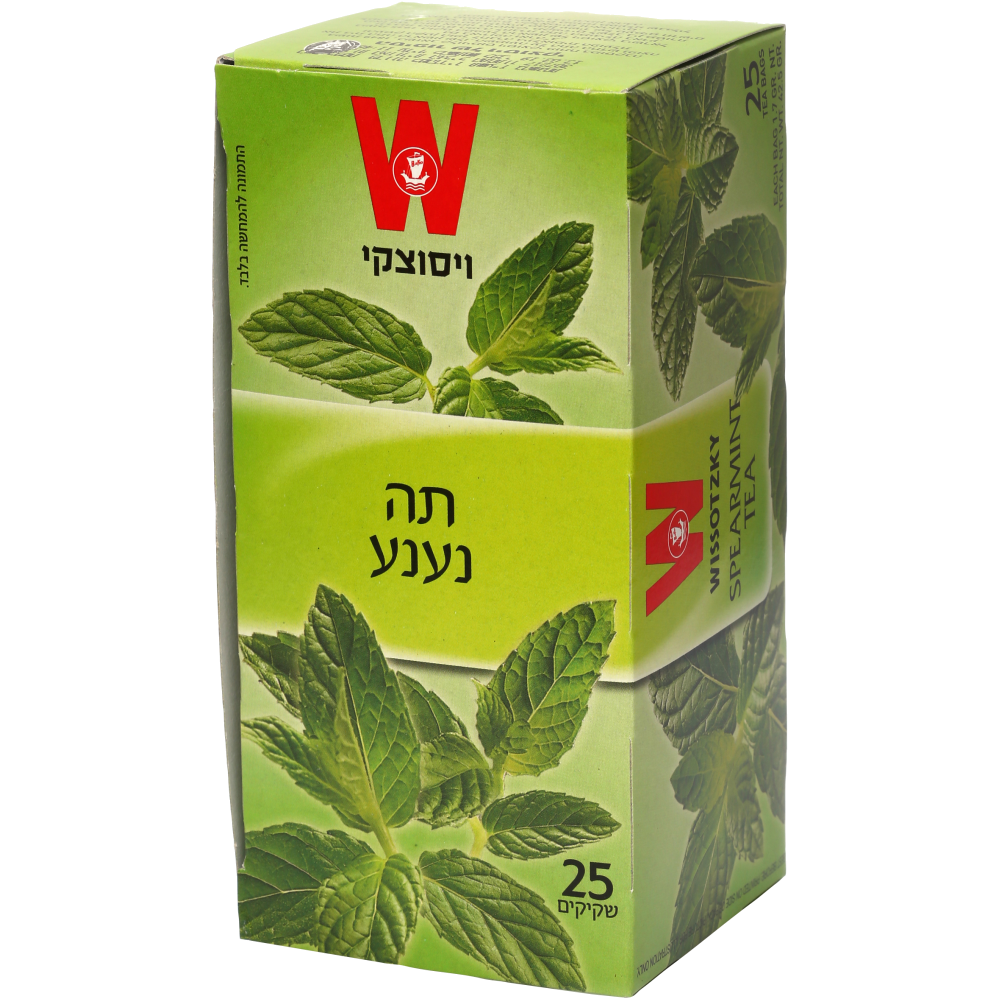 ויסוצקי תה שחור נענע