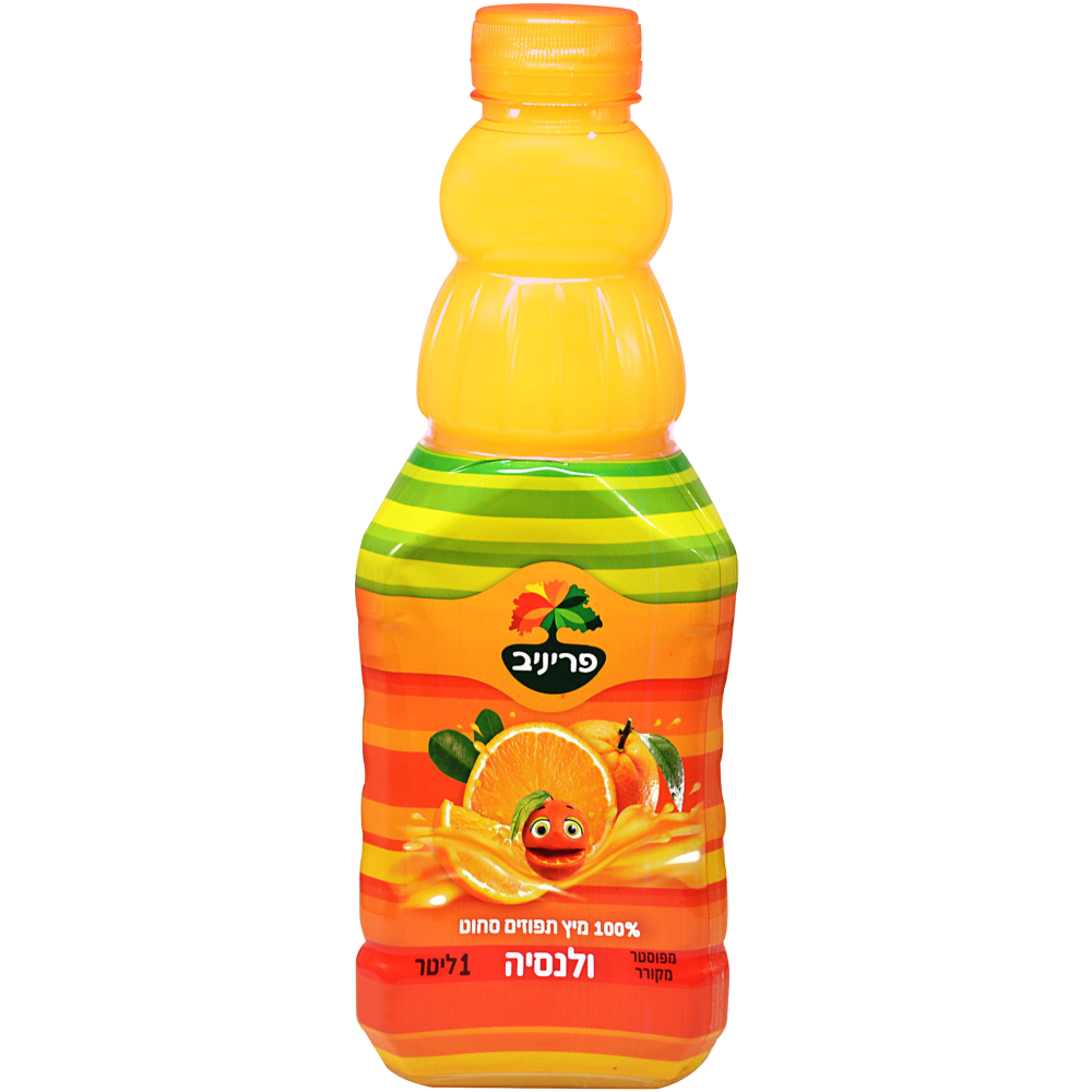 פריניב מיץ תפוזים ולנסיה 1 ליטר