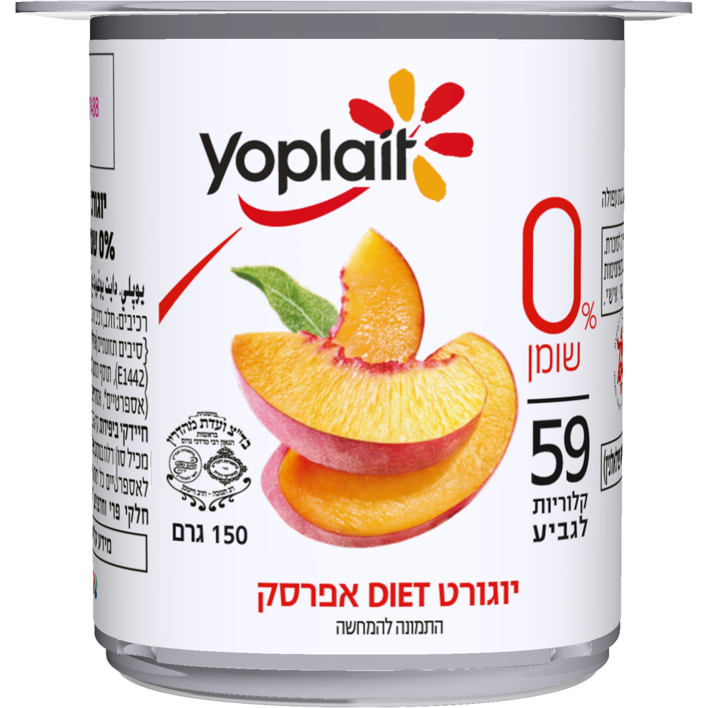 יופלה 0% אפרסק