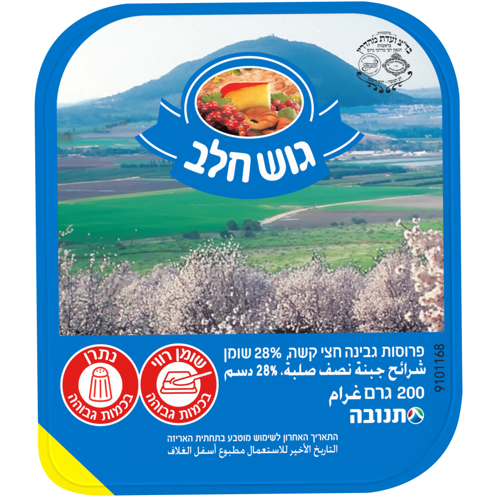 גבינה.צ גוש חלב28% 200ג