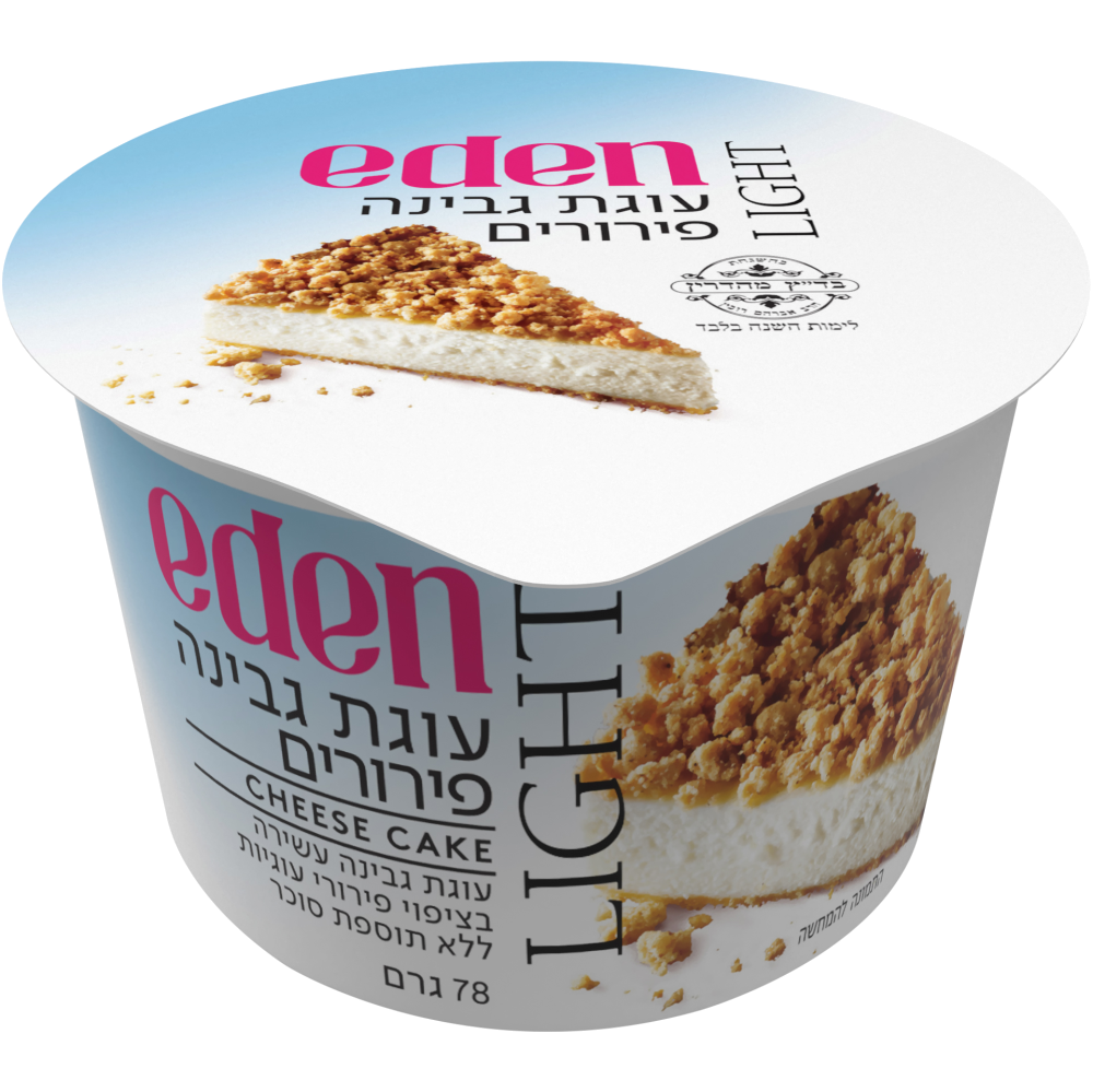 עוגת גבינה.פ לייט עדן