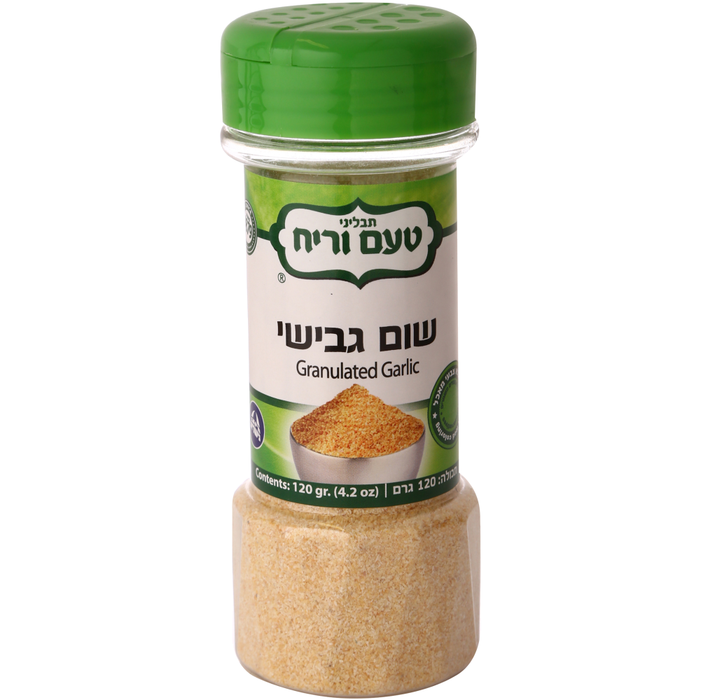 שום גבישי 120ג טעם וריח