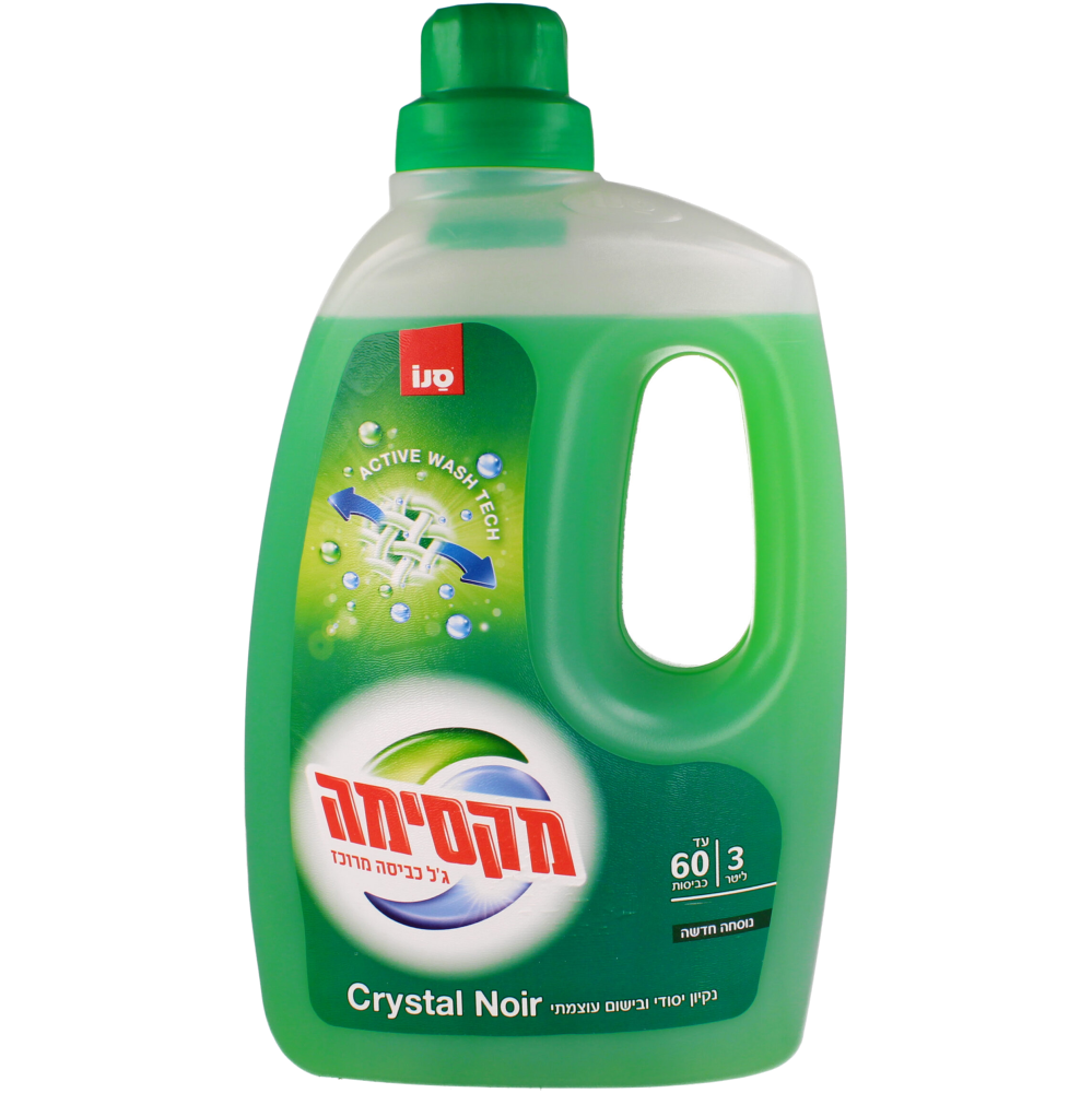  ג'ל כביסה מרוכז ירוק 3ל מקסימה