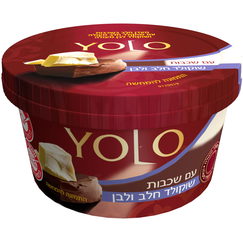 מעדן יולו שכבות חלב-לבן 122ג