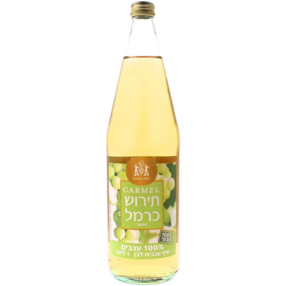 תירוש כרמל מיץ ענבים לבן