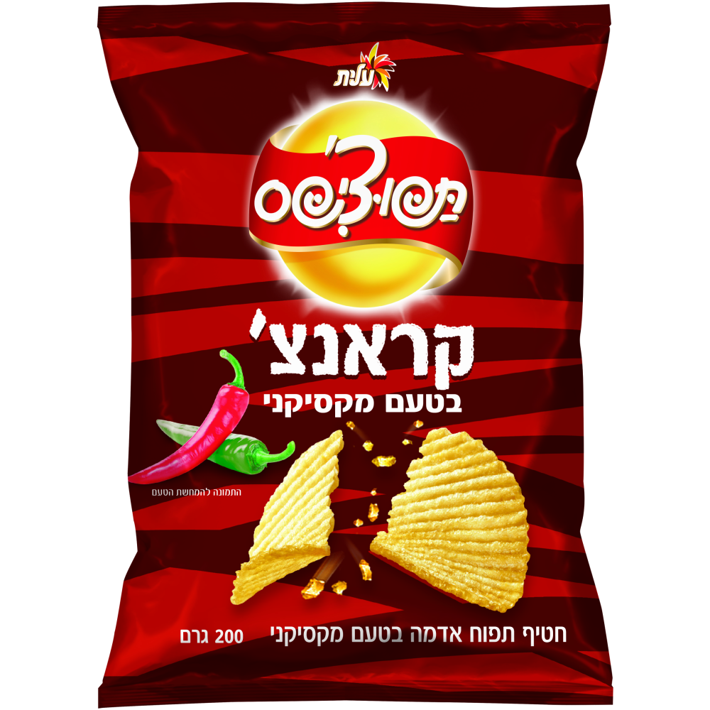 תפוציפס מקסיקני200ג