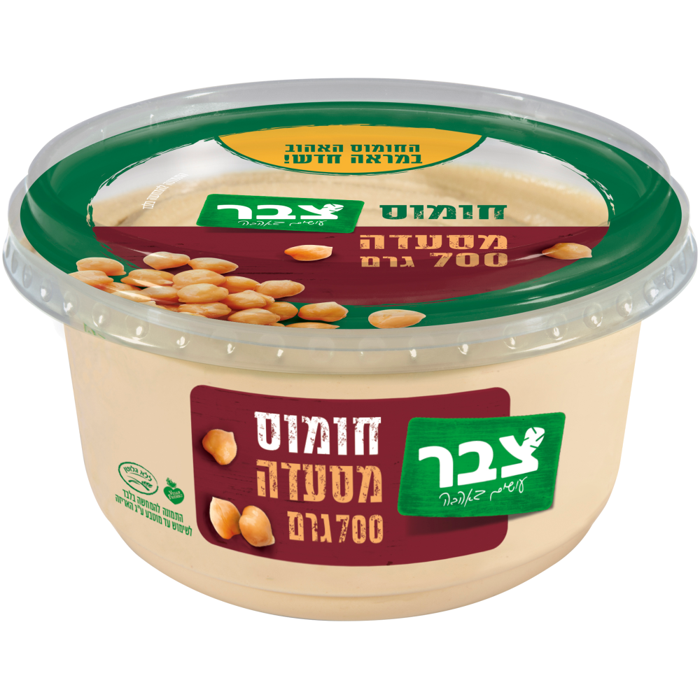חומוס מסעדה 700ג צבר