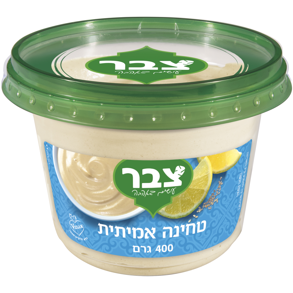 טחינה אמיתית 400ג צבר