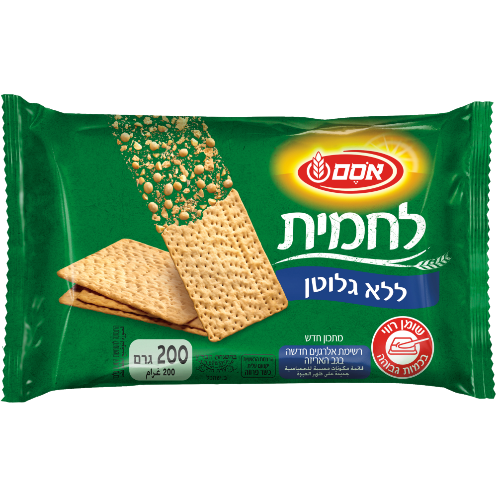 לחמית ללא גלוטן 200ג אסם