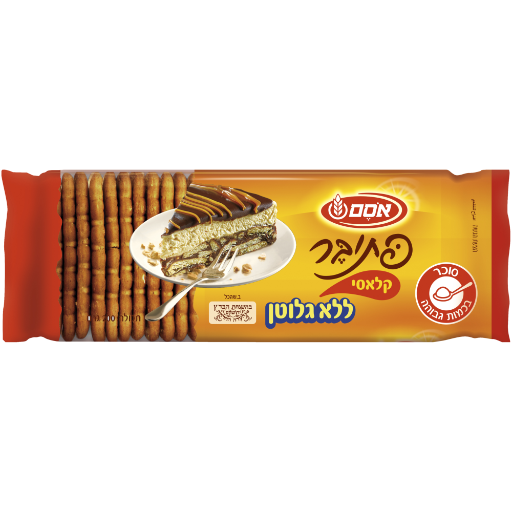 אסם פתיבר ללא גלוטן200ג