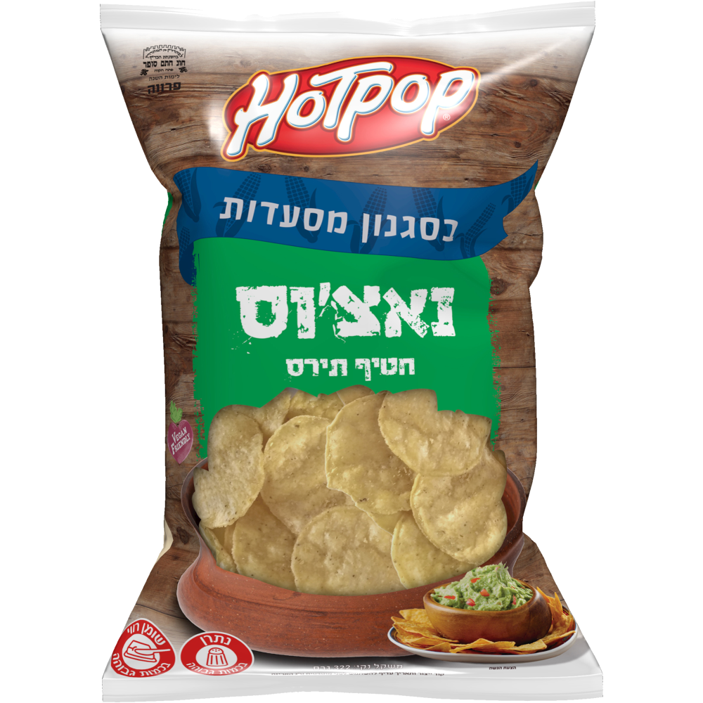 הוט פופ צהוב מקסיקני322גרם
