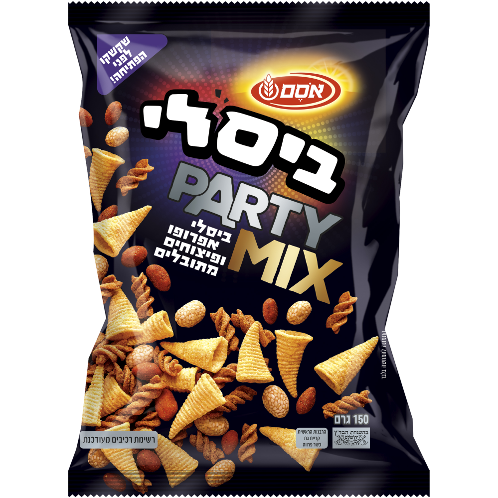 ביסלי פארטי מיקס 150ג אסם