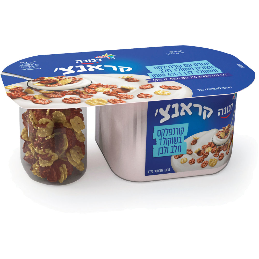 יוגורט דנונה אגוזי לוז שקדים