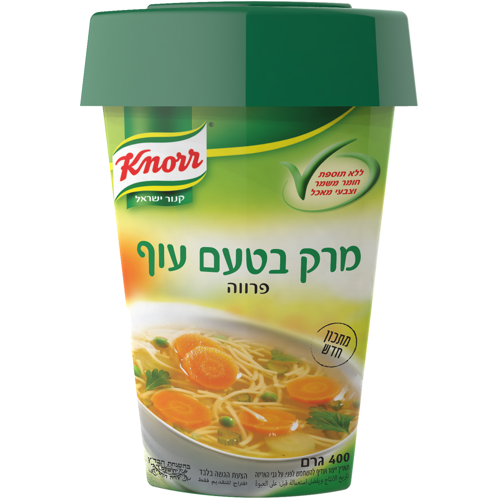 מרק עוף פרווה קנור