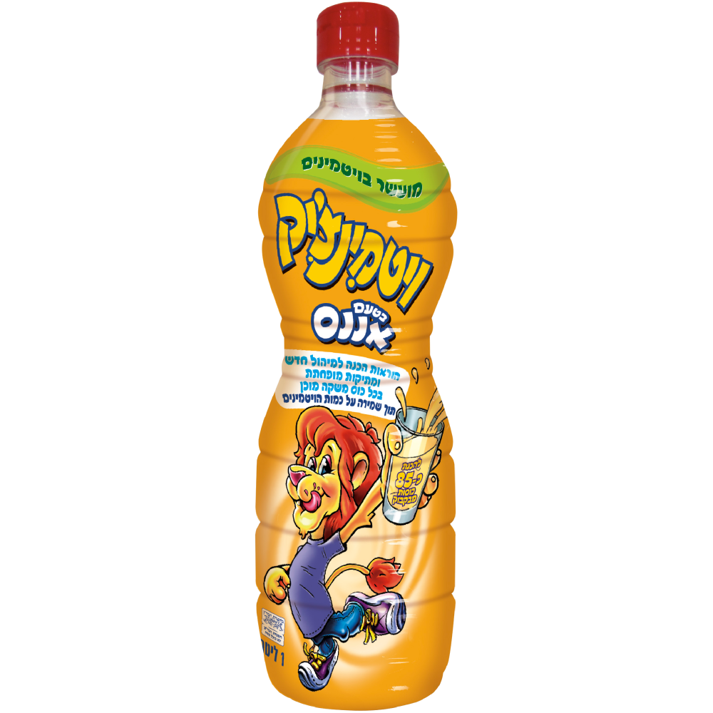 ויטמינציק אננס 1ל