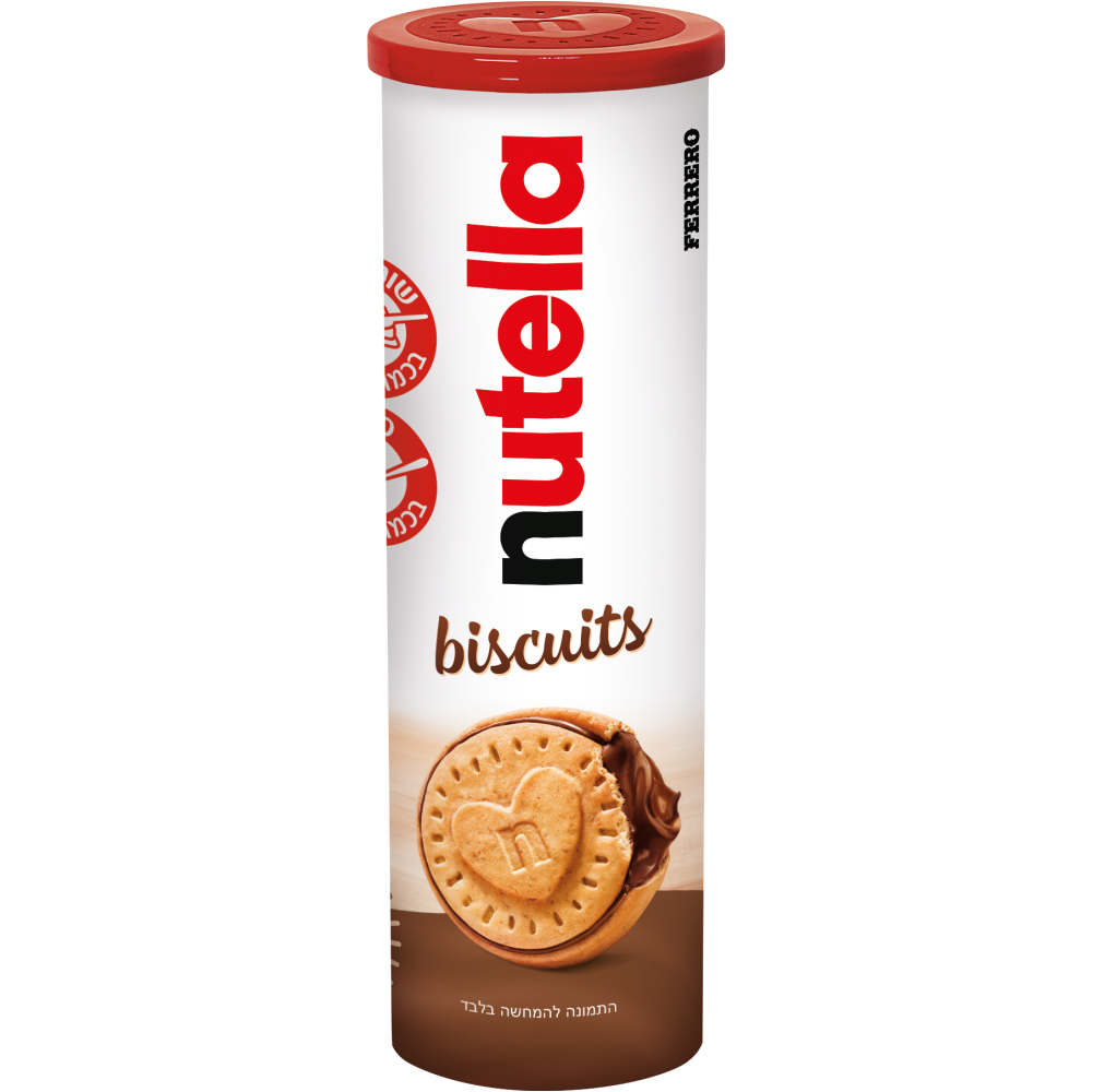 ביסקווויט נוטלה 166ג